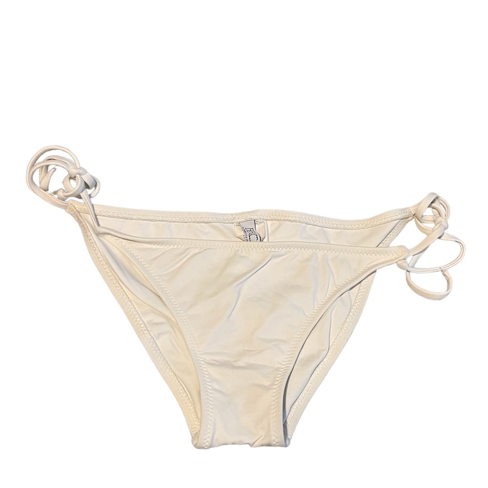 WHITE SWIM BIKINI BOTTOMS BECCA BY REBECCA VIRTUE LARGE
